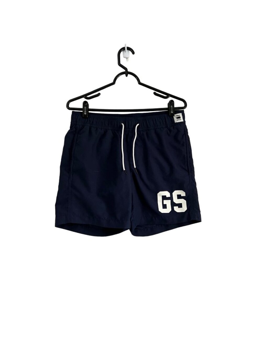 G-Star Raw Mens Navy Blue Dirik Swim Shorts Size Small